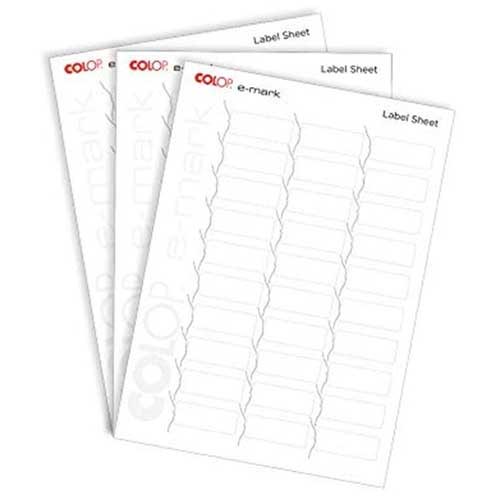 Etiquetas Colop para E-Mark