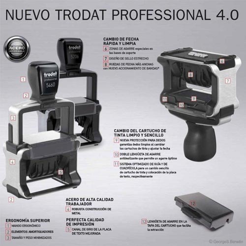 Sello Fechador 5030 Trodat - Imagen 2